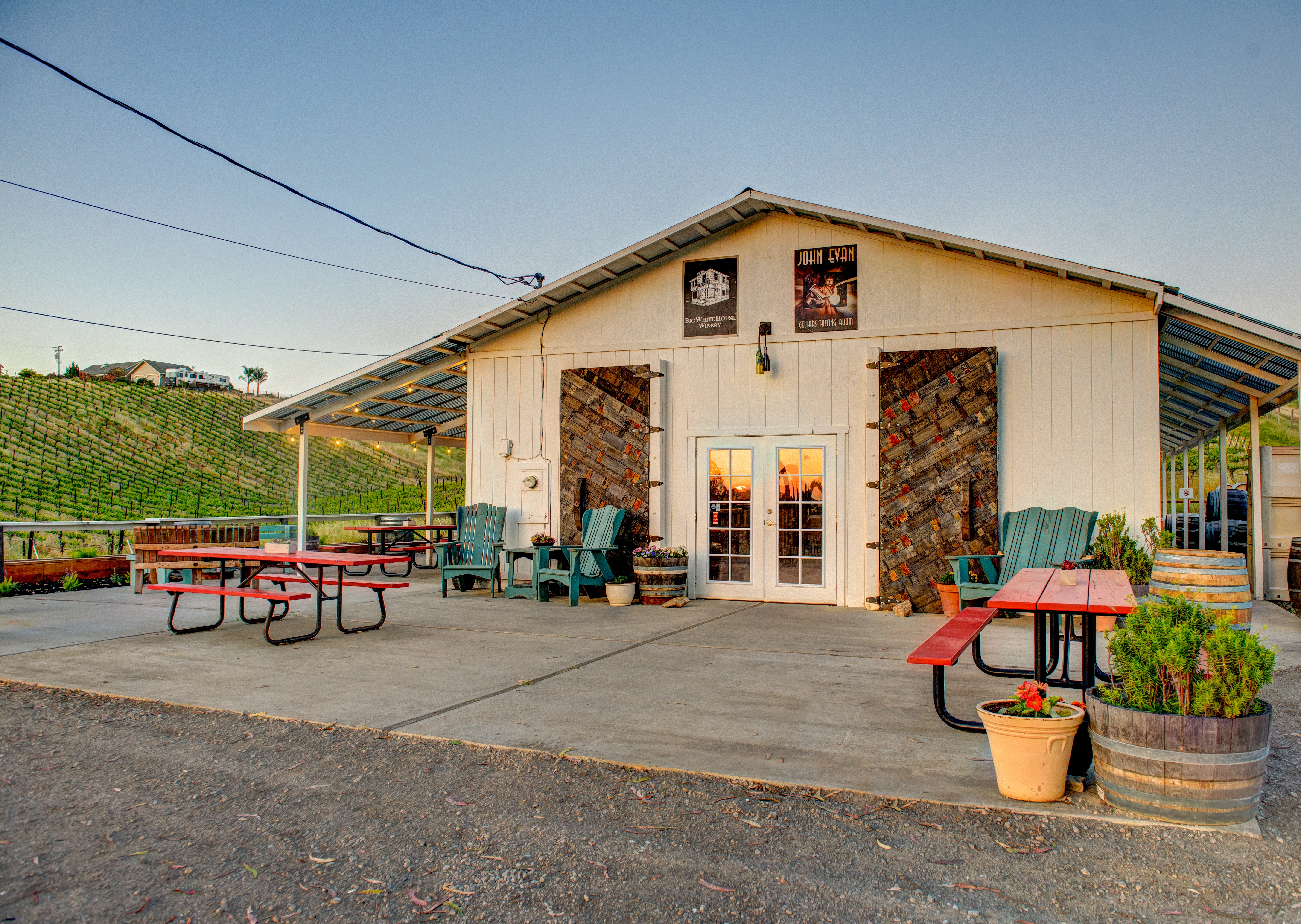 Big White House Winery and John Evan Cellars
